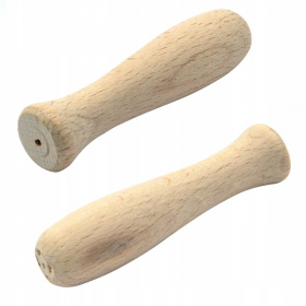 Medinė dildės rankena