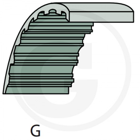 GRANIT DANTYTAS DIRŽAS  800-S8M-12