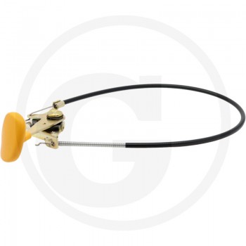 Akseleratoriaus trosas su valdymo rankenėle HUSQVARNA, McCULLOCH ir PARTNER traktoriukams
