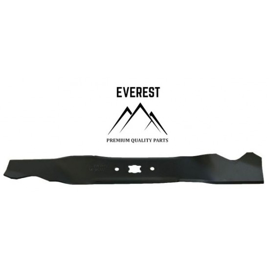 MULČIAVIMO PEILIS MTD VEJAPJOVĖMS 457 MM, ŽVAIGŽDĖS FORMOS TVIRTINIMAS, EVEREST