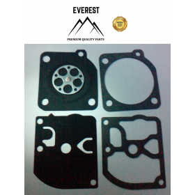 KARBIURATORIAUS MEMBRANOS KOMPLEKTAS ZAMA GND29 DOLMAR MAKITA PS34, PS340, TINKANTIS HUSQVARNAI 343F, 343R, 345FX, 345FXT, 345RX, TINKANTIS STIHL 019, MS190, 021, MS210, 023, MS230, 025, MS250