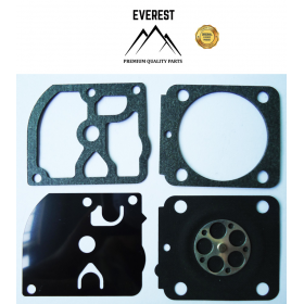 KARBIURATORIAUS MEMBRANOS KOMPLEKTAS ZAMA GND56 TINKA STIHL MS171, MS181, MS211, FS38, FS55 FS75, FS85, 85R, BG55, SP81