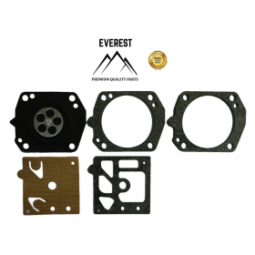 Karbiuratoriaus membranų komplektas WALBRO D24-HDA TINKANTIS HUSQVARNAI 357XP, 359XP
