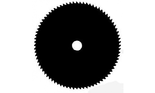 Universalus pjovimo diskas 80 dantys skersmens anga 25,4 mm plotis 255 mm storio 1,4 mm