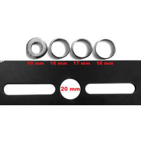 UNIVERSALUS PEILIS MULČIAVIMO 17 cali 43,1cm