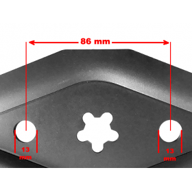 TRAKTORIAUS KAIRYSIS PEILIS TINKANTIS HUSQVARNA 54 cm DECK 42cale 107cm