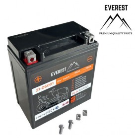 Akumuliatorius GELINIS (AGM) AKUMULIATORIUS 12V 14Ah KAIRINIS PLIUSAS 150 mm x 87 mm x 161 mm