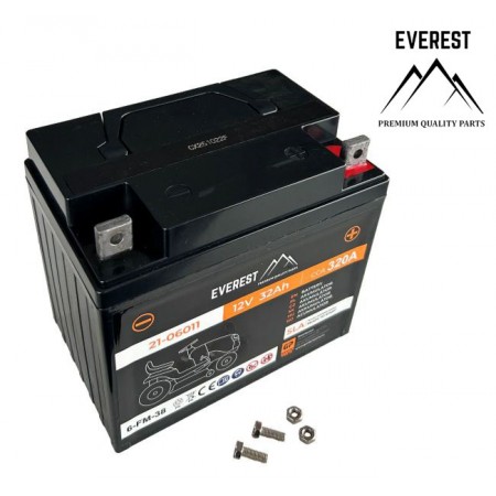 AGM akumuliatorius 12V 32Ah dešinys + Everest