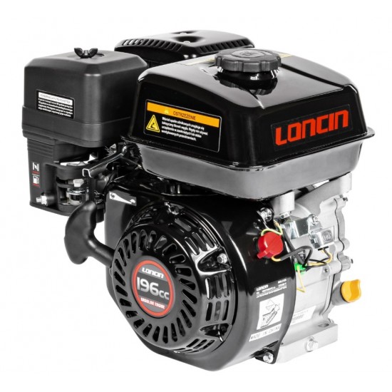 BENZININIS VARIKLIS LONCIN G200F-R-S 196 CM³, HORIZONTALUS VELENAS 19 × 58 MM