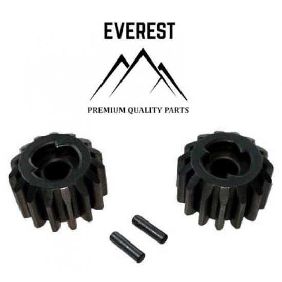 VEJAPJOVĖS VAŽIAVIMO PAVAROS KRUMPLIARAČIŲ KOMPLEKTAS, 15 DANTŲ – EVEREST
