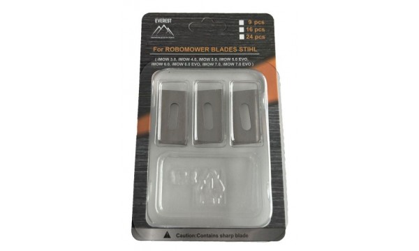 ROBOTO ŽOLIAPJOVĖS PEILIUKAI TINKANTYS STIHL iMOW 9vnt EVEREST
