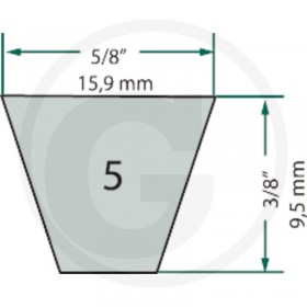 GRANIT V-belt MTD 57275104