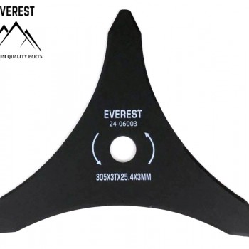 Universalus pjovimo diskas 3 dantys skersmens anga 25,4 mm plotis 305 mm storis 3 mm