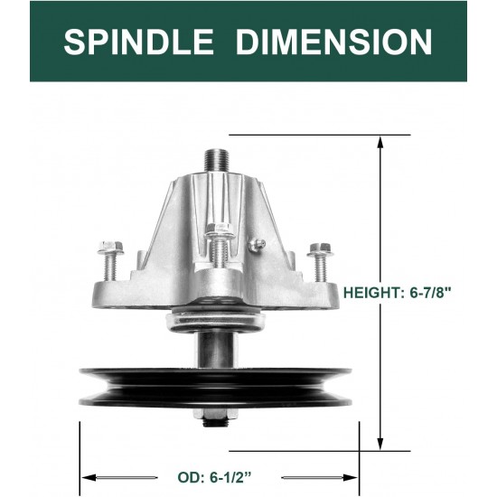 Peilio laikiklis (spindle) MTD / Cub Cadet / Murray (61804865A)