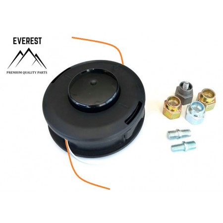 PUSAUTOMATINĖ PJOVIMO GALVUTĖ EVEREST 130 MM SU ADAPTERIAIS