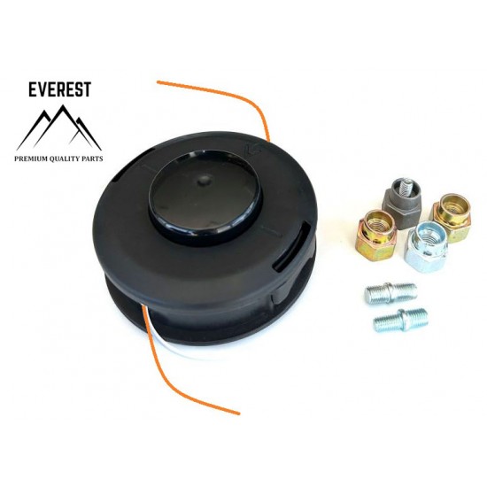 PUSAUTOMATINĖ PJOVIMO GALVUTĖ EVEREST 130 MM SU ADAPTERIAIS