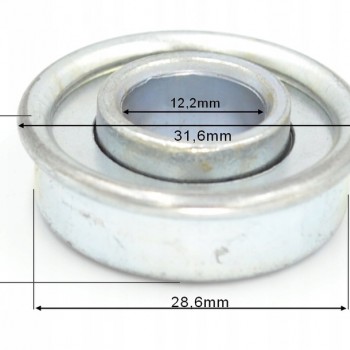VEJAPJOVĖS RATŲ GUOLIS 12,2mm 28,6mm UNIVERSALUS