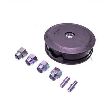 PUSAUTOMATINĖ PJOVIMO GALVUTĖ EVEREST 130 MM SU ADAPTERIAIS
