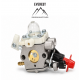 KARBIURATORIUS TINKANTIS STIHL FS40, FS50, FS56, FS70, HT56, HL56, KM56 – EVEREST