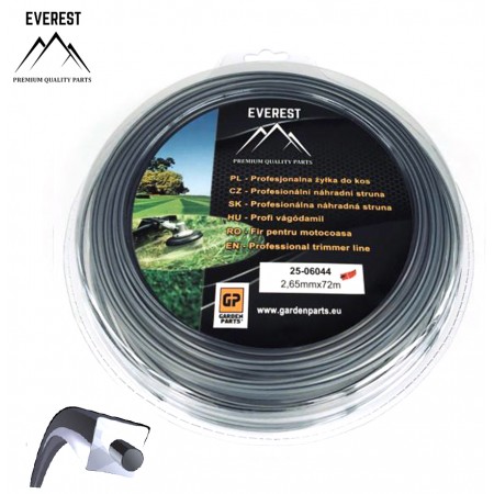 PJOVIMO VALAS DUAL POWER LINE 2,65mm 72M