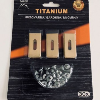 VEJOS ROBOTO PEILIUKAI TINKANTYS HUSQVARNA, GARDENA – 35 MM TITAN NEW, 30 VNT.