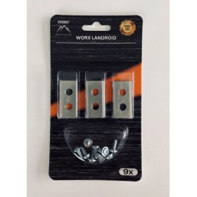 ROBOTO ŽOLIAPJOVĖS PEILIUKAI WORX – RINKINYS 9 VNT.