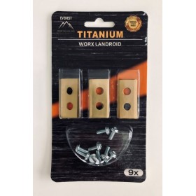ROBOTO ŽOLIAPJOVĖS PEILIUKAI WORX TITANAS – RINKINYS 9 VNT.