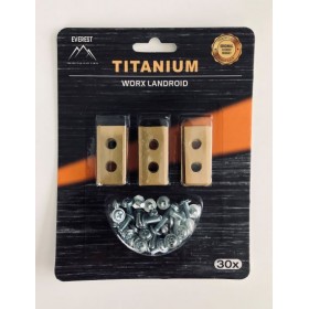 ROBOTO ŽOLIAPJOVĖS PEILIUKAI WORX TITANAS – RINKINYS 30 VNT.