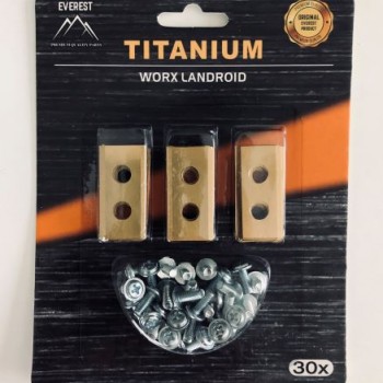ROBOTO ŽOLIAPJOVĖS PEILIUKAI WORX TITANAS – RINKINYS 30 VNT.