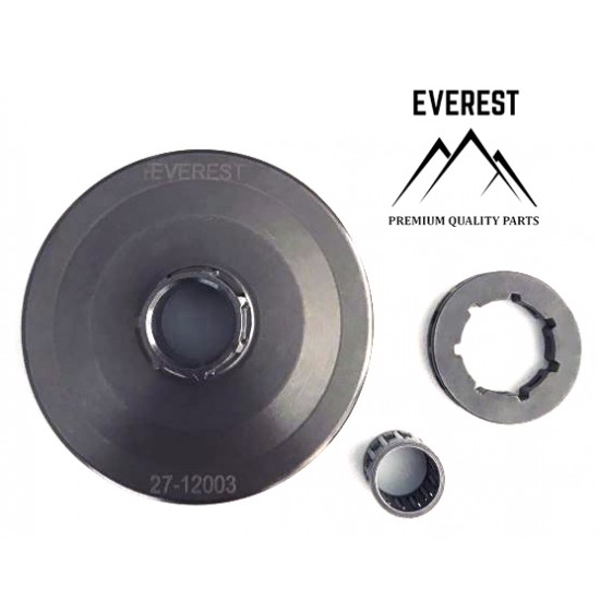 Sankabos būgnelis su keičiama žvaigždute .325″, 7 dantų, kiniškiems grandininiams pjūklams 45–58 cm³ EVEREST