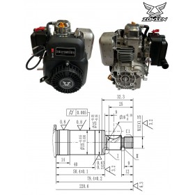 VARIKLIS ZONGSHEN NH150H 149cc 4.0 VELENAS
