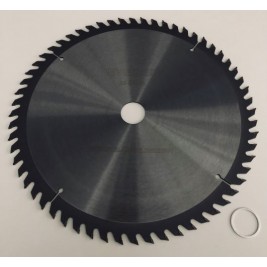 Universalus pjovimo diskas 60 dantys skersmens anga 25,4 mm plotis 255 mm storio 1,4 mm