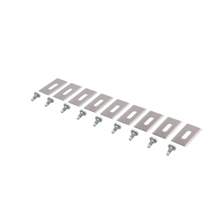 ROBOTO VEJAPJOVĖS PEILIUKAI, TINKANTYS HUSQVARNA IR GARDENA – 35 MM, 9 VNT.