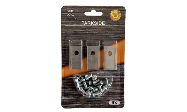 ROBOTO ŽOLIAPJOVĖS PEILIUKAI TINKANTYS WORX, PARKSIDE – RINKINYS 9 VNT.